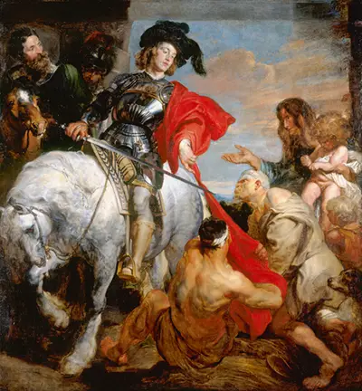 Saint Martin and the Beggar Anthony van Dyck